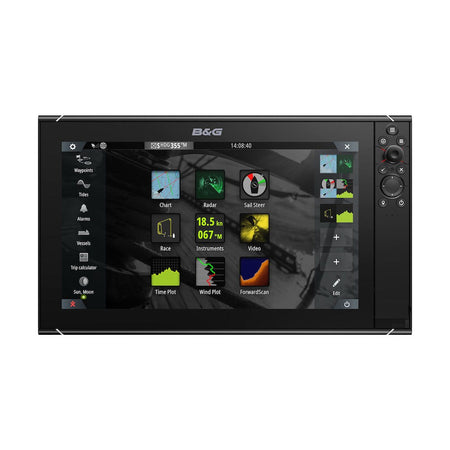 B&G Zeus 3S Multifunction Display, IPX6/IPX7, NMEA 2000, Touchscreen and Keypad, Wi-Fi — Quality Boat Parts