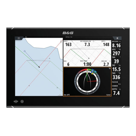 B&G Zeus 3S Glass Helm Multifunction Display, NMEA 2000, 12/24V, IPX6, 1080p, Wi-Fi — Quality Boat Parts
