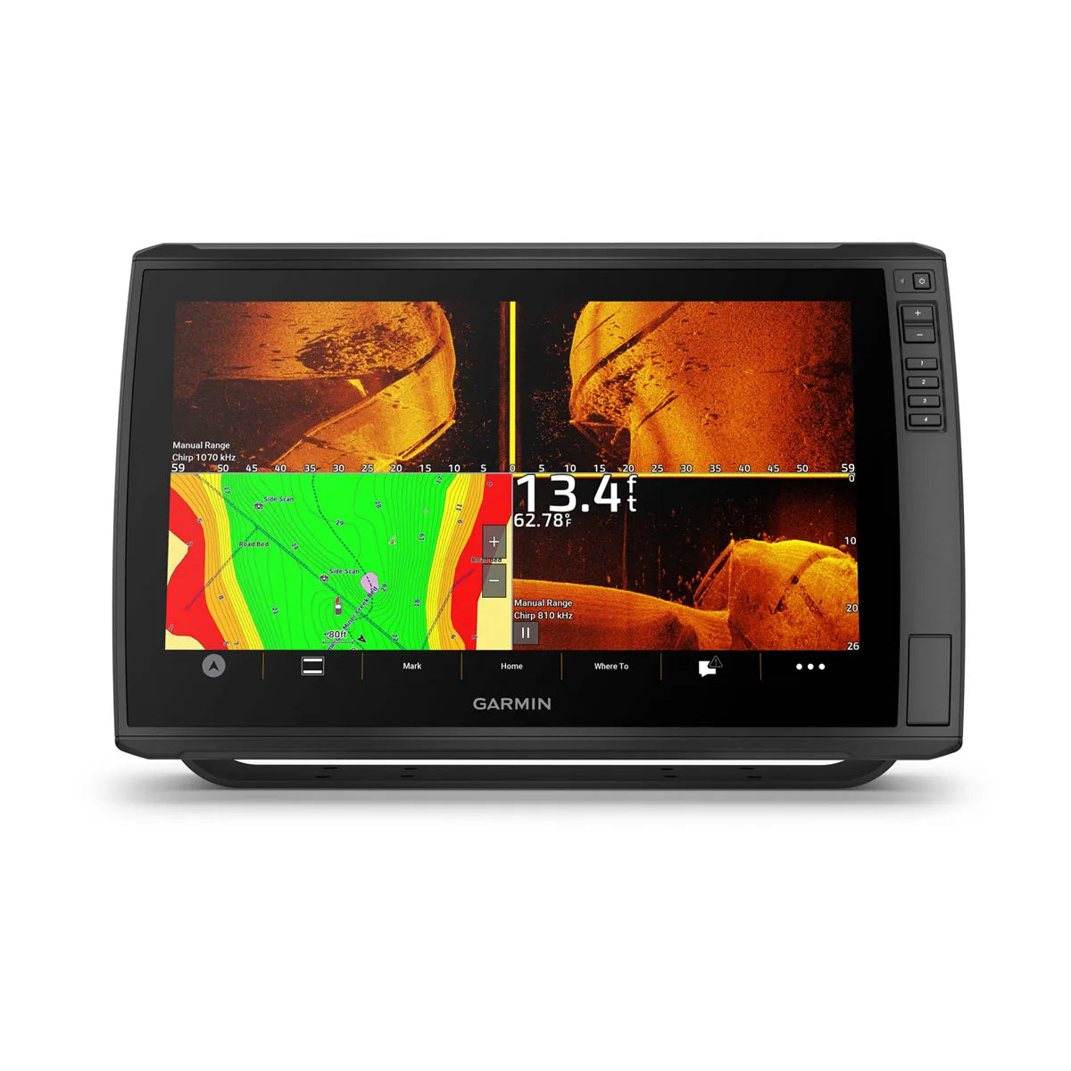 Garmin ECHOMAP Ultra 2 Chartplotter/Fishfinder Combo, LiveScope Support, SideVü Sonar, ClearVü Sonar, Multi-Band GPS, Wi-Fi Networking, NMEA 2000 — Quality Boat Parts