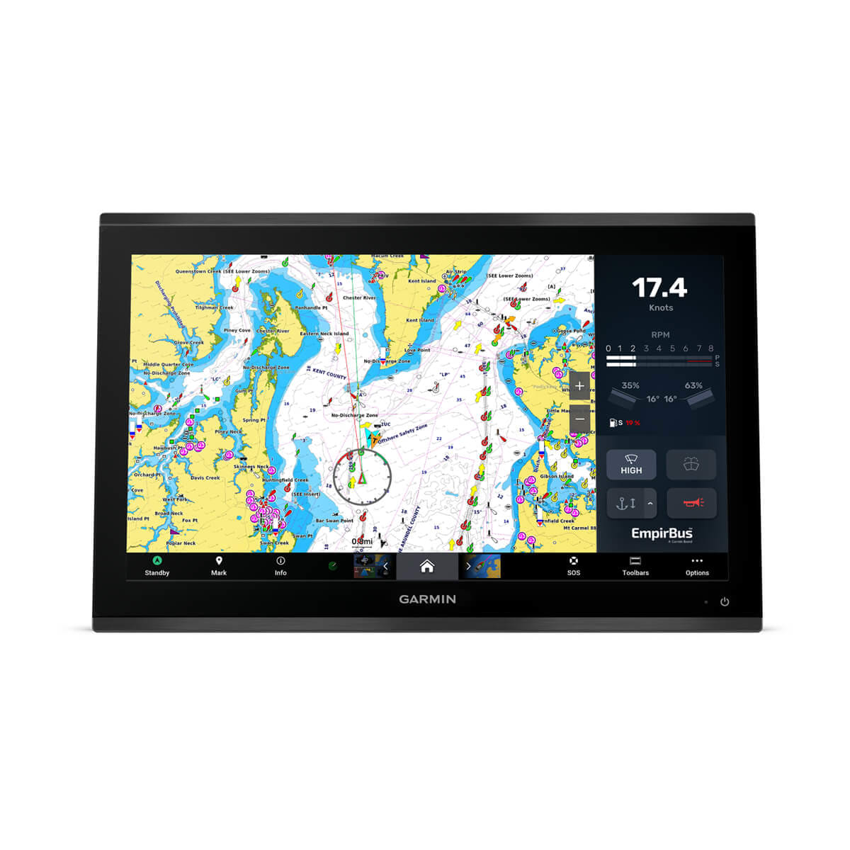 Garmin GPSMAP 9000 Series Premium Chartplotter, BlueNet, NMEA 2000 — Quality Boat Parts