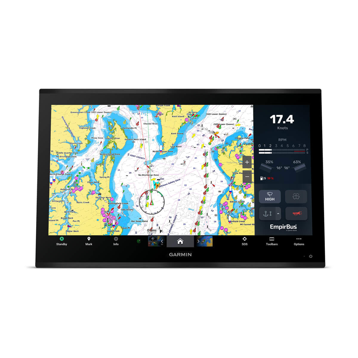 Garmin GPSMAP 9000 Series Premium Chartplotter, BlueNet, NMEA 2000 — Quality Boat Parts