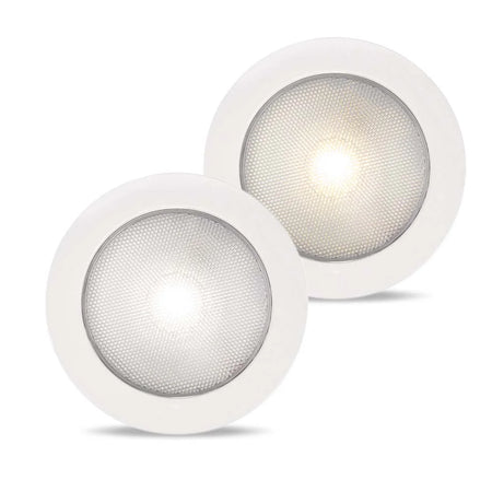 Hella Marine EuroLED 150 Round Downlight, Multivolt 9-33V DC, Completely Sealed, Recessed Mount — Quality Boat Parts