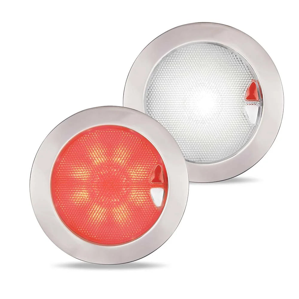 Hella Marine EuroLED 150 Round Downlight, Multivolt 9-33V DC, Completely Sealed, Recessed Mount — Quality Boat Parts