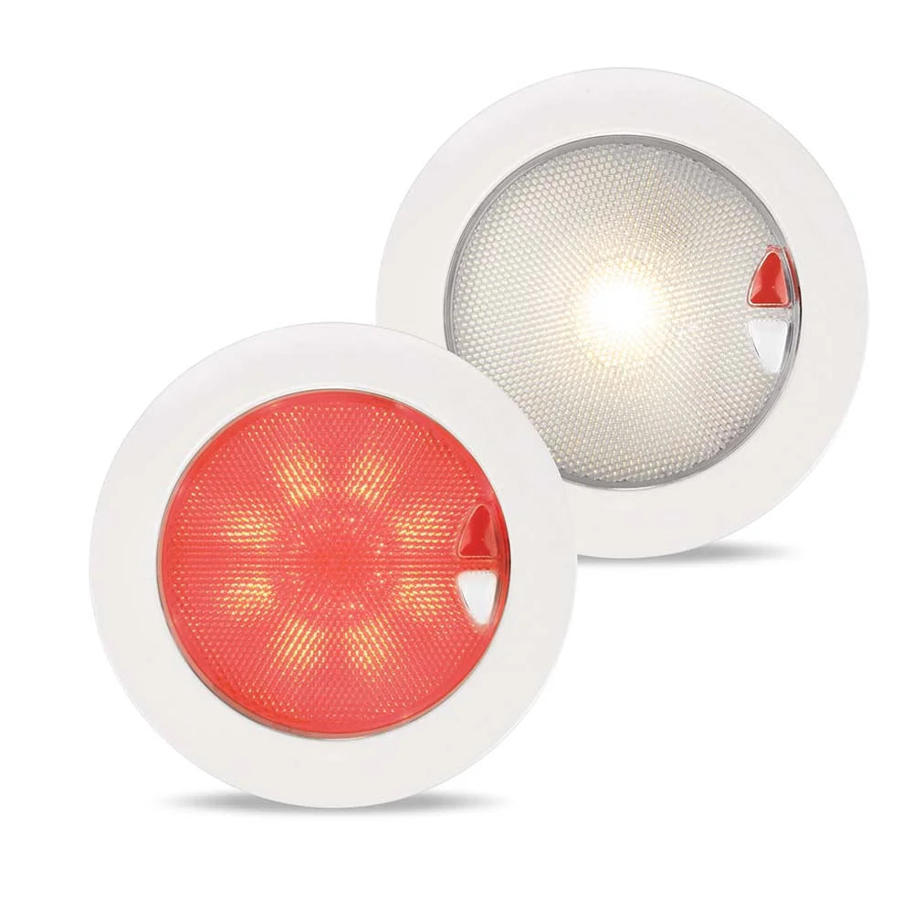 Hella Marine EuroLED 150 Round Downlight, Multivolt 9-33V DC, Completely Sealed, Recessed Mount — Quality Boat Parts