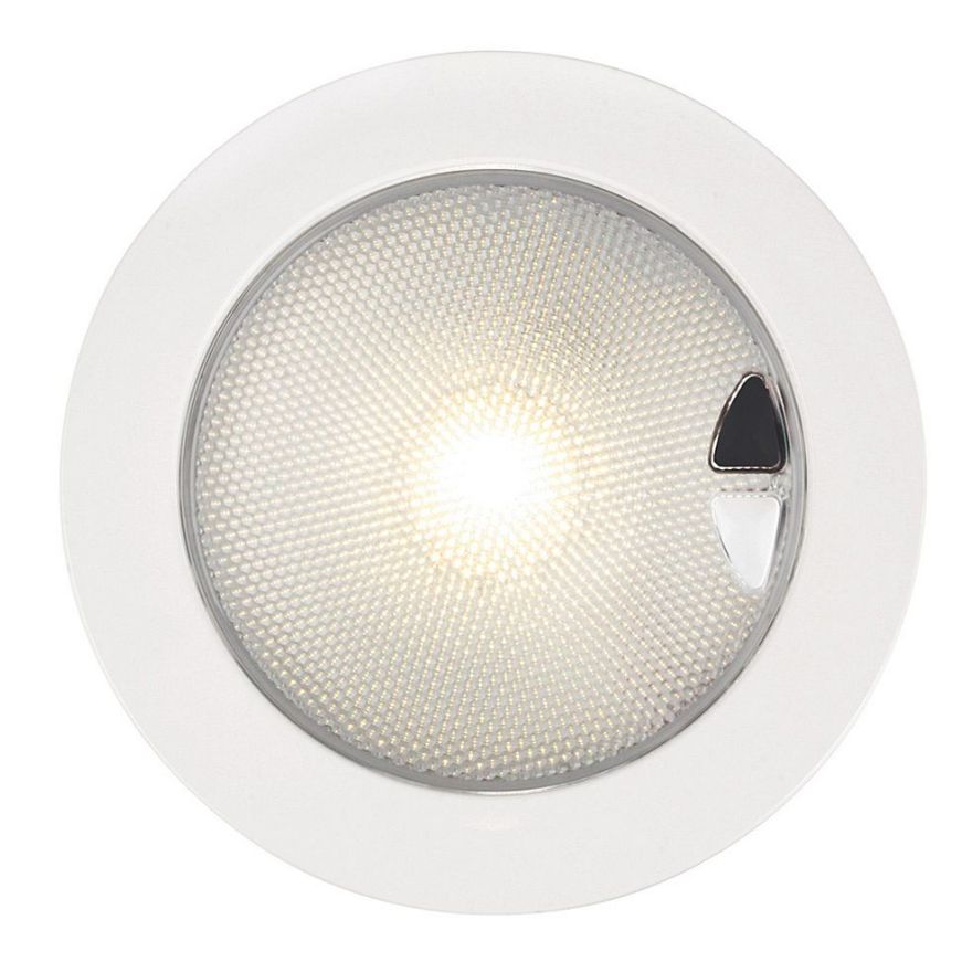 Hella Marine EuroLED 150 Round Downlight, Multivolt 9-33V DC, Completely Sealed, Recessed Mount — Quality Boat Parts