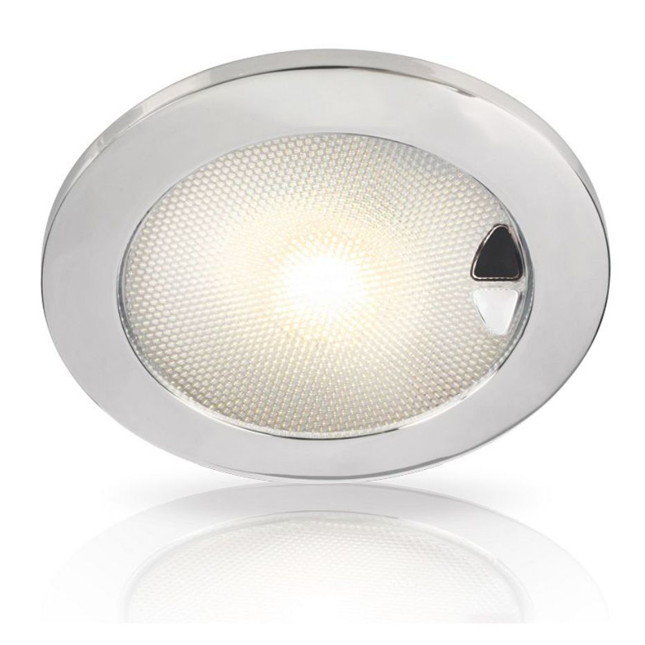 Hella Marine EuroLED 150 Round Downlight, Multivolt 9-33V DC, Completely Sealed, Recessed Mount — Quality Boat Parts