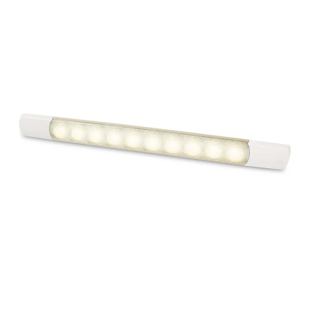 Hella Marine Surface Mount LED Courtesy Strip Lamp, 1.5W, 285 x 25 x 10mm, IP6K7, IP6K9K, Fully Dimmable — Quality Boat Parts
