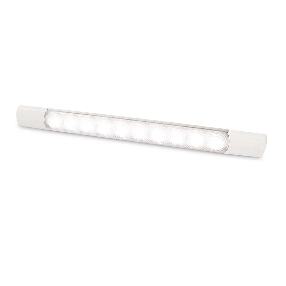 Hella Marine Surface Mount LED Courtesy Strip Lamp, 1.5W, 285 x 25 x 10mm, IP6K7, IP6K9K, Fully Dimmable — Quality Boat Parts