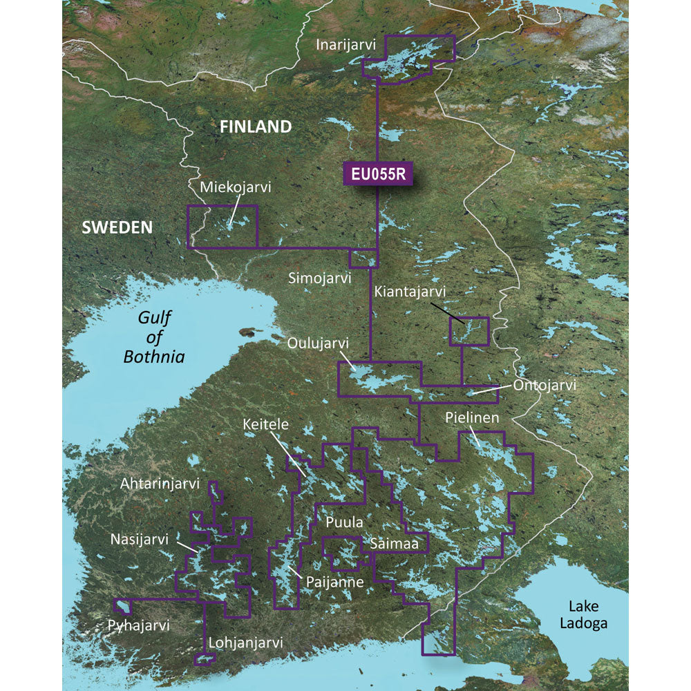 Garmin BlueChart g3 Electronic Chart, Finland Lakes and Rivers — Quality Boat Parts