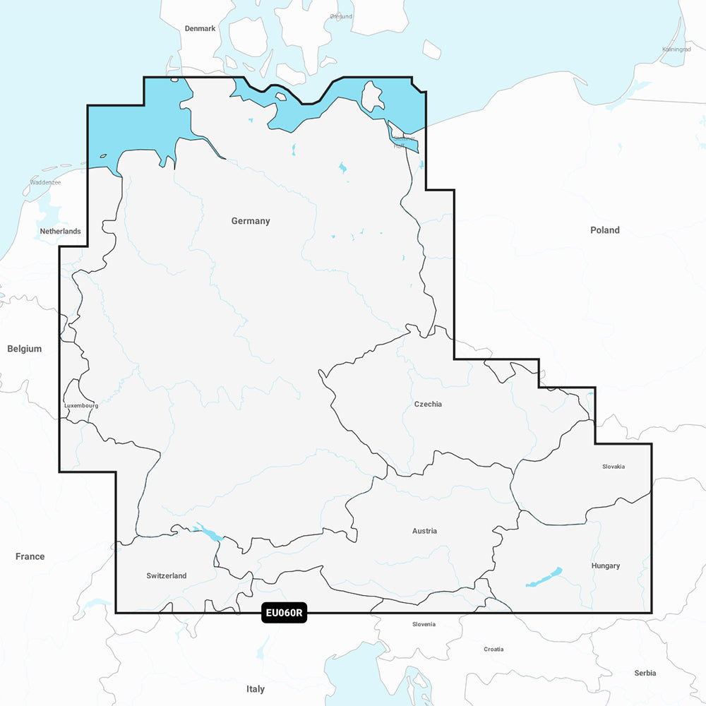Garmin Navionics Inland Marine Chart, Germany Lakes & Rivers — Quality Boat Parts