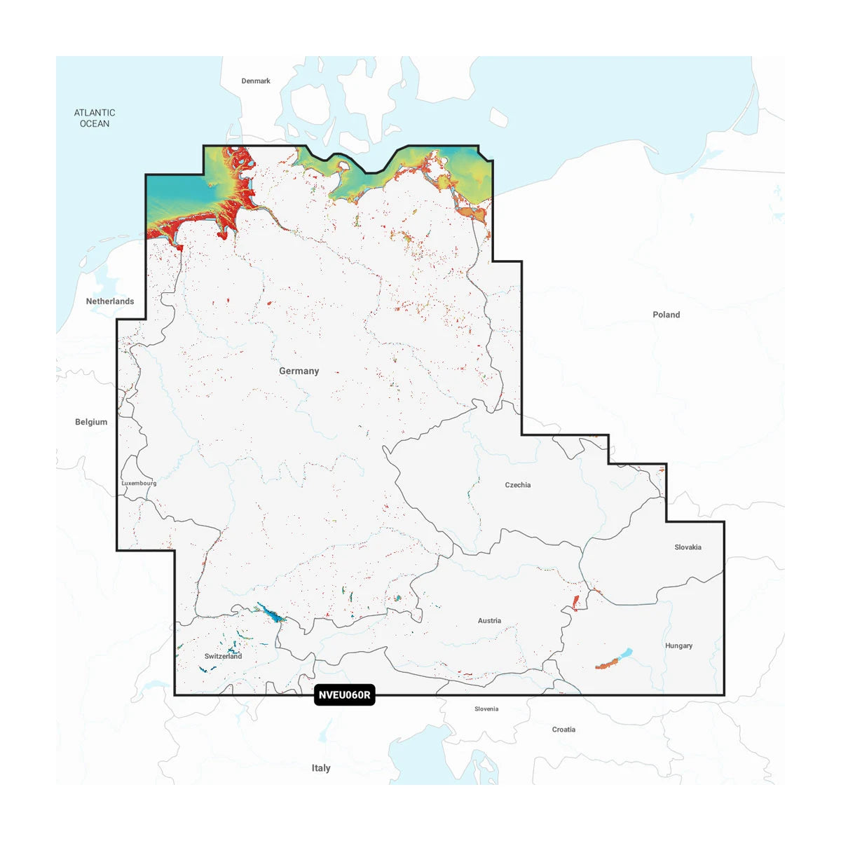 Garmin Navionics Inland Marine Chart, Germany Lakes & Rivers — Quality Boat Parts