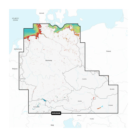 Garmin Navionics Inland Marine Chart, Germany Lakes & Rivers — Quality Boat Parts