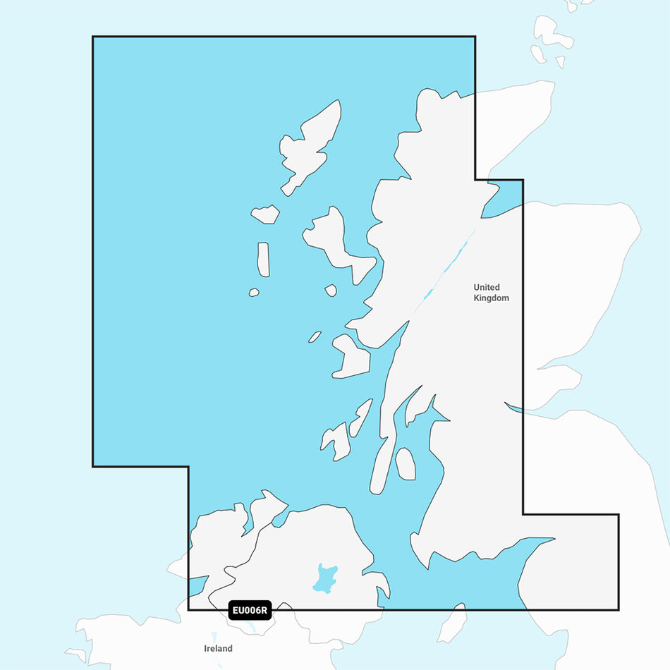 Garmin Navionics Marine Chart, Scotland West Coast, Northern Ireland — Quality Boat Parts
