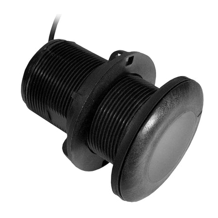 Garmin Airmar P19 Plastic Thru-Hull Transducer, 8-Pin, 77/200 kHz, 300 W, 900 ft Max Depth, Depth and Temperature, 30 ft Cable — Quality Boat Parts