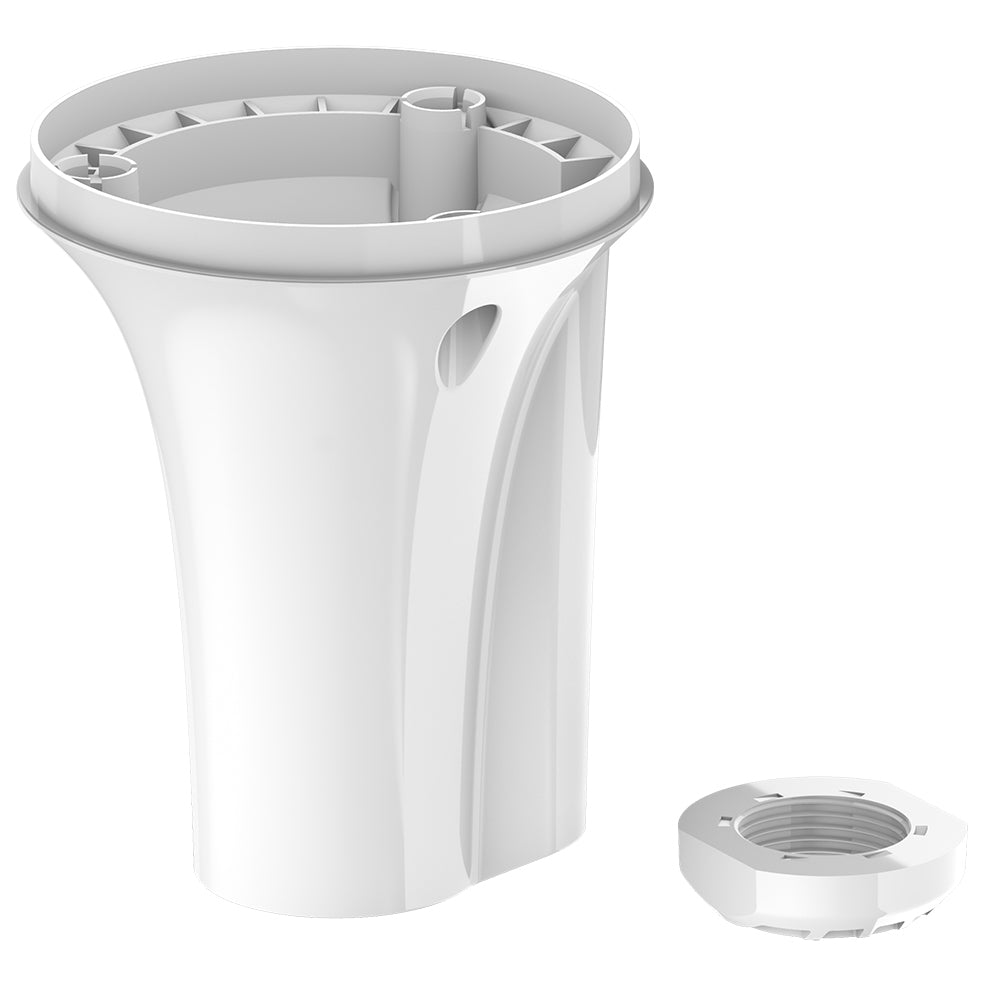 Garmin MSC 10 Marine Satellite Compass Pole Mount, 1 in OD Pipe-Threaded, NMEA 2000 Cable Routing — Quality Boat Parts
