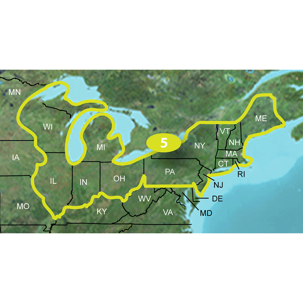 Garmin TOPO U.S. 24K Northeast Topographic Map, 1:24,000 Scale, Routable Roads & Trails — Quality Boat Parts