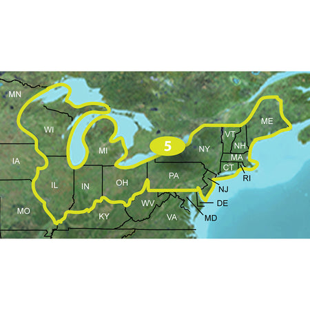 Garmin TOPO U.S. 24K Northeast Topographic Map, 1:24,000 Scale, Routable Roads & Trails — Quality Boat Parts