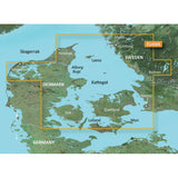 Garmin BlueChart g3 Vision HD Electronic Chart, VEU458S Göteborg to Fyn, Auto Guidance, Depth Range Shading Up to 10 Depth Ranges, 1 ft Contours, Shallow Water Shading — Quality Boat Parts
