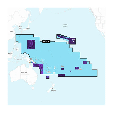Garmin Navionics Pacific Islands Marine Chart, One-Year Subscription, Daily Updates, Auto Guidance+, Depth Range Shading — Quality Boat Parts
