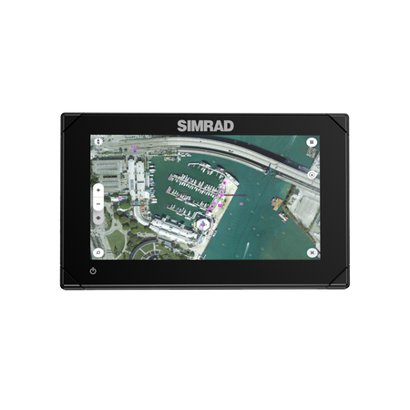 Simrad NSX Chartplotter/Fishfinder Combo, SolarMAX IPS HD Touchscreen, C-MAP DISCOVER X and REVEAL X Compatible, NMEA 2000, Ethernet — Quality Boat Parts