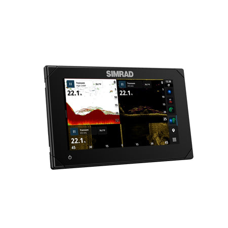 Simrad NSX Chartplotter/Fishfinder Combo, SolarMAX IPS HD Touchscreen, C-MAP DISCOVER X and REVEAL X Compatible, NMEA 2000, Ethernet — Quality Boat Parts