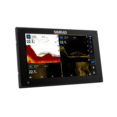 Simrad NSX Chartplotter/Fishfinder Combo, SolarMAX IPS HD Touchscreen, C-MAP DISCOVER X and REVEAL X Compatible, NMEA 2000, Ethernet — Quality Boat Parts