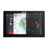 Simrad NSX Chartplotter/Fishfinder Combo, SolarMAX IPS HD Touchscreen, C-MAP DISCOVER X and REVEAL X Compatible, NMEA 2000, Ethernet — Quality Boat Parts