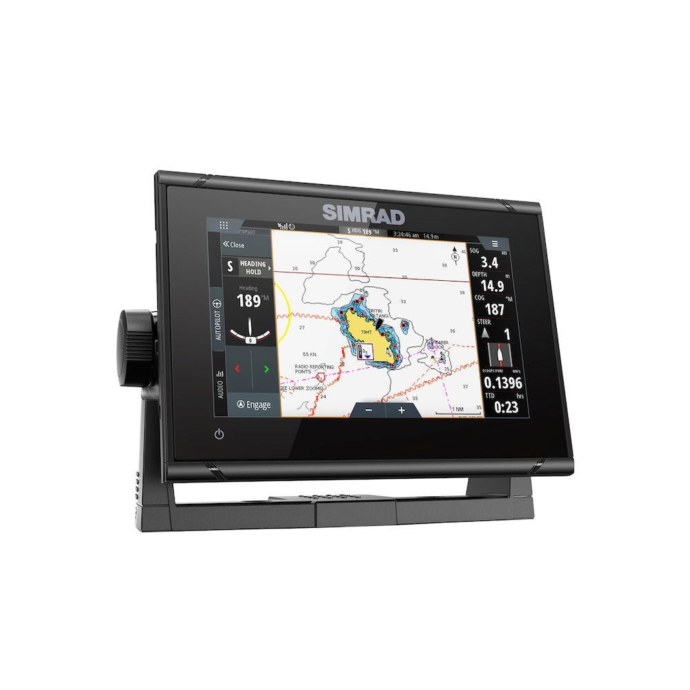 Simrad GO Fishfinder/Chartplotter Combo, C-MAP DISCOVER Charts, Touchscreen, GPS, NMEA 2000, Wi-Fi — Quality Boat Parts