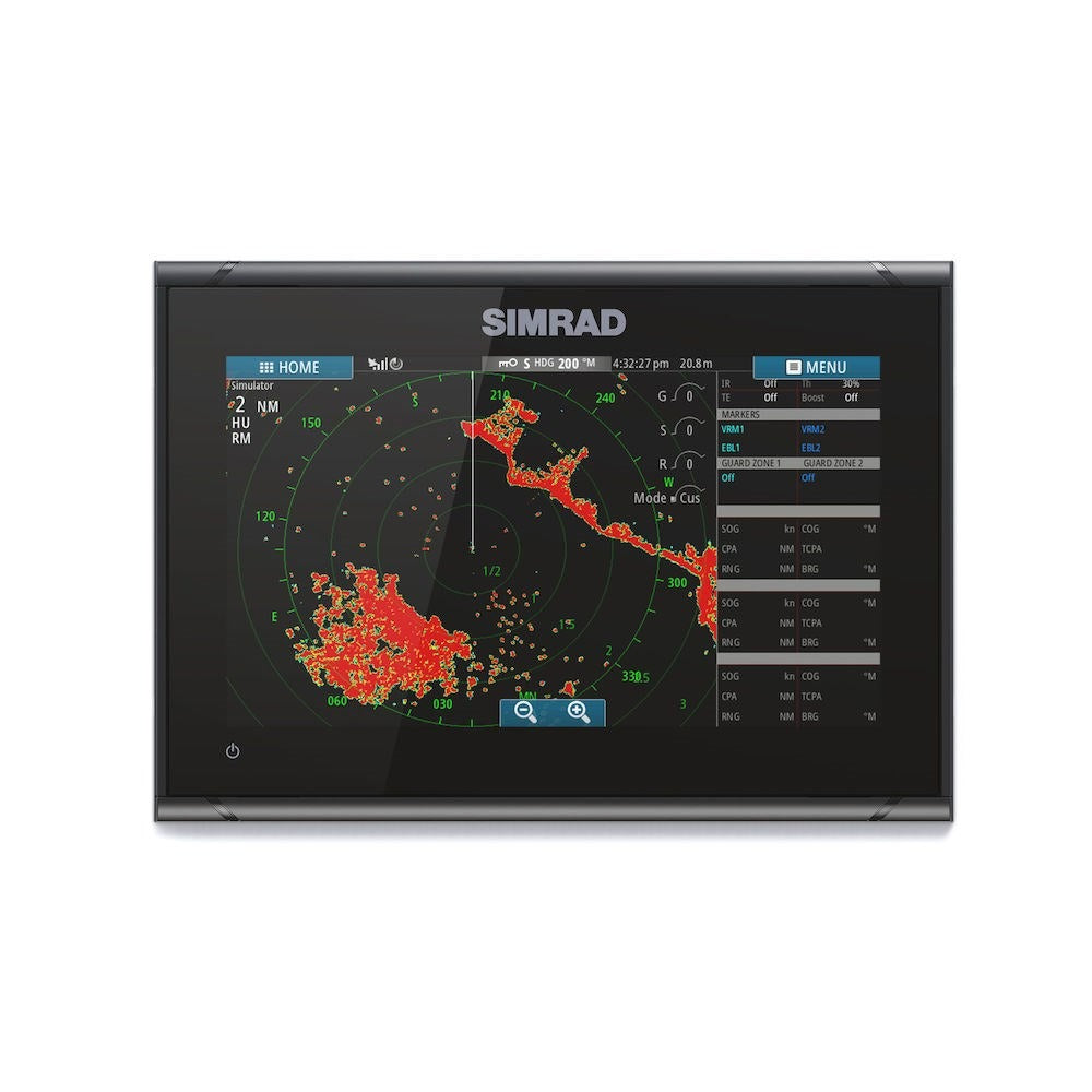 Simrad GO Fishfinder/Chartplotter Combo, C-MAP DISCOVER Charts, Touchscreen, GPS, NMEA 2000, Wi-Fi — Quality Boat Parts