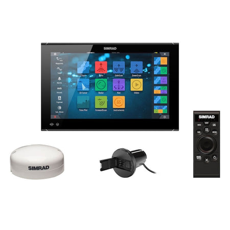 Simrad NSO evo3S Multifunction Display, Touchscreen, Full HD 1920x1080, 10-32V, IPX6 Front, NMEA 2000, 3-Port Ethernet, Wi-Fi, J1939, HDMI In/Out — Quality Boat Parts