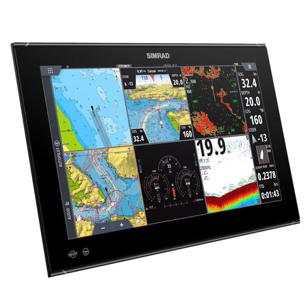 Simrad NSO evo3S Multifunction Display, Touchscreen, Full HD 1920x1080, 10-32V, IPX6 Front, NMEA 2000, 3-Port Ethernet, Wi-Fi, J1939, HDMI In/Out — Quality Boat Parts