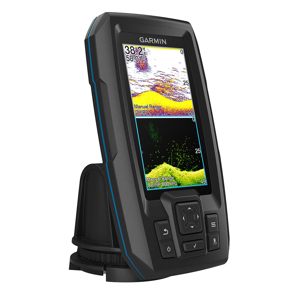 Garmin STRIKER Vivid GPS Fishfinder, ClearVü, Traditional CHIRP — Quality Boat Parts