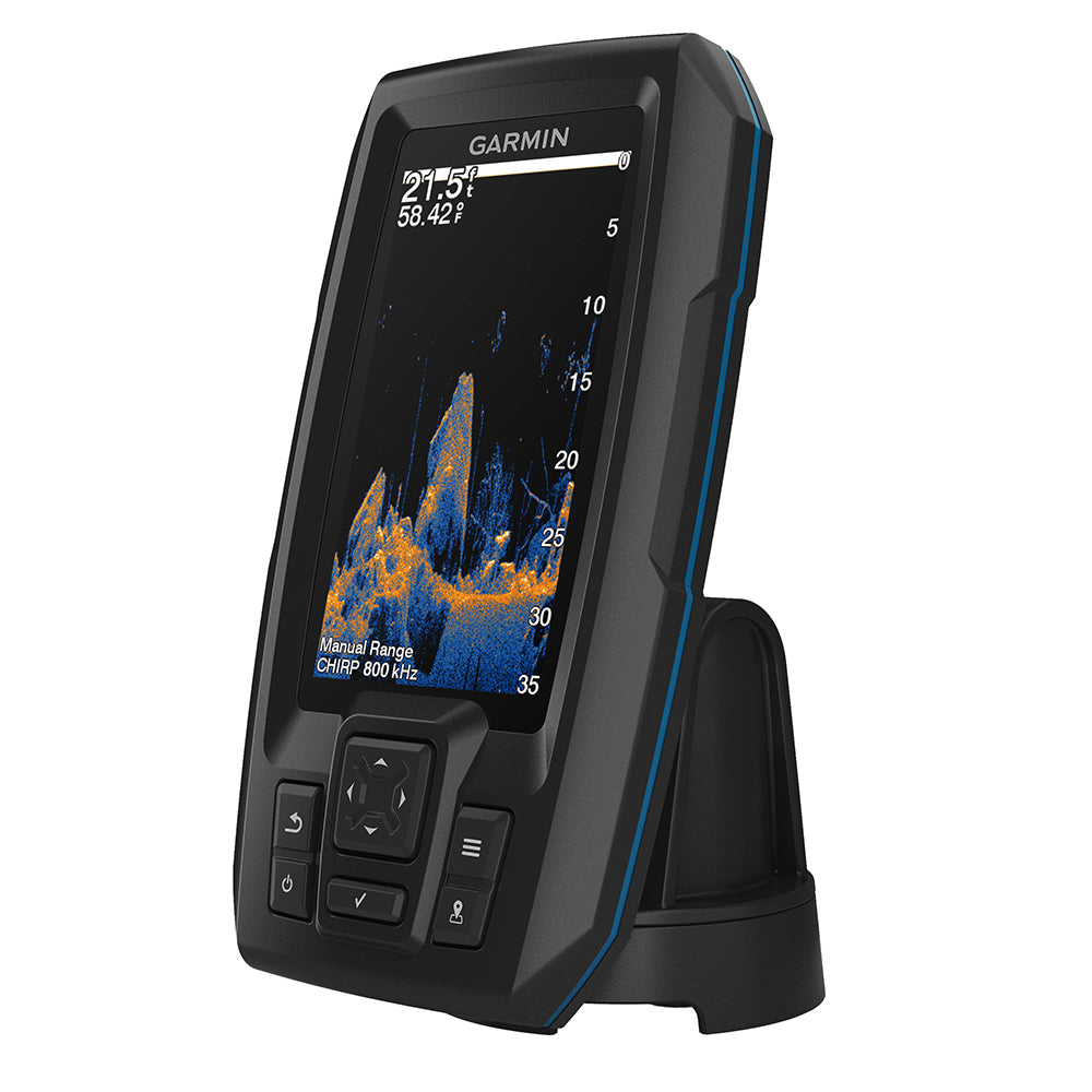 Garmin STRIKER Vivid GPS Fishfinder, ClearVü, Traditional CHIRP — Quality Boat Parts