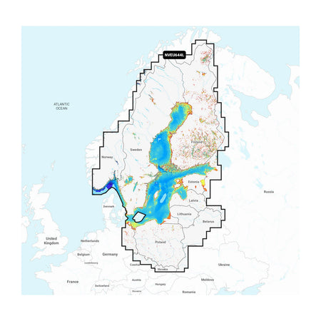Garmin Navionics Marine Chart, Baltic Sea, 1-Year Updates, Auto Guidance+ — Quality Boat Parts