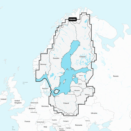 Garmin Navionics Marine Chart, Baltic Sea, 1-Year Updates, Auto Guidance+ — Quality Boat Parts