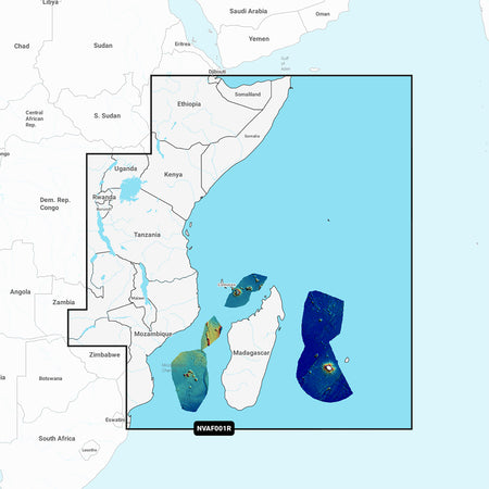 Garmin Navionics NVAF001R Marine Chart, Africa East Coverage, One-Year Subscription, Auto Guidance+, Daily Updates — Quality Boat Parts