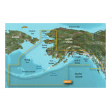 Garmin BlueChart g3 Vision HD VUS517L Coastal Chart, Alaska South, Garmin and Navionics Data, Auto Guidance, High-Resolution Relief Shading, Up to 1' Contours, 3D Views, Satellite Imagery — Quality Boat Parts