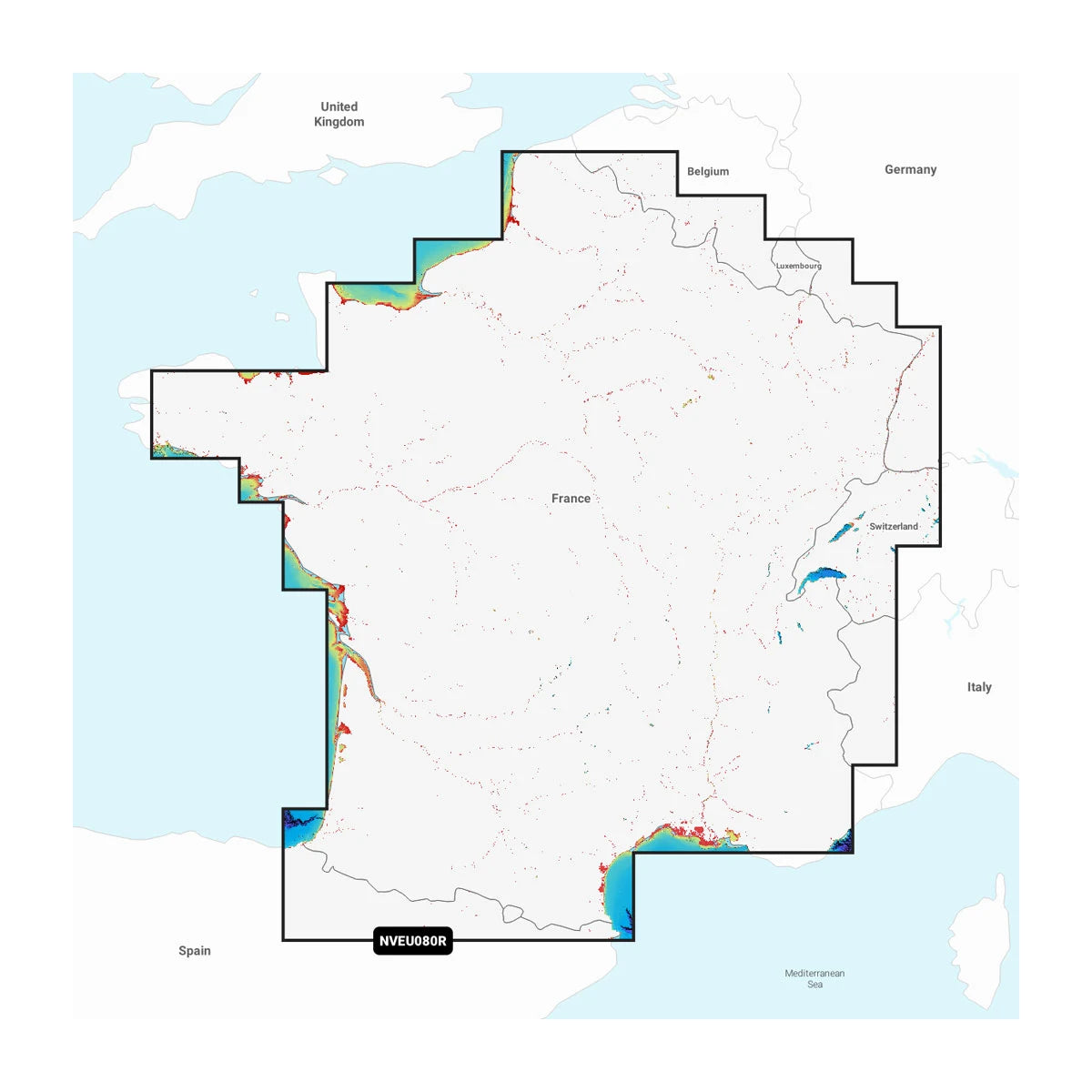 Garmin Navionics Inland Marine Chart, France Lakes & Rivers — Quality Boat Parts