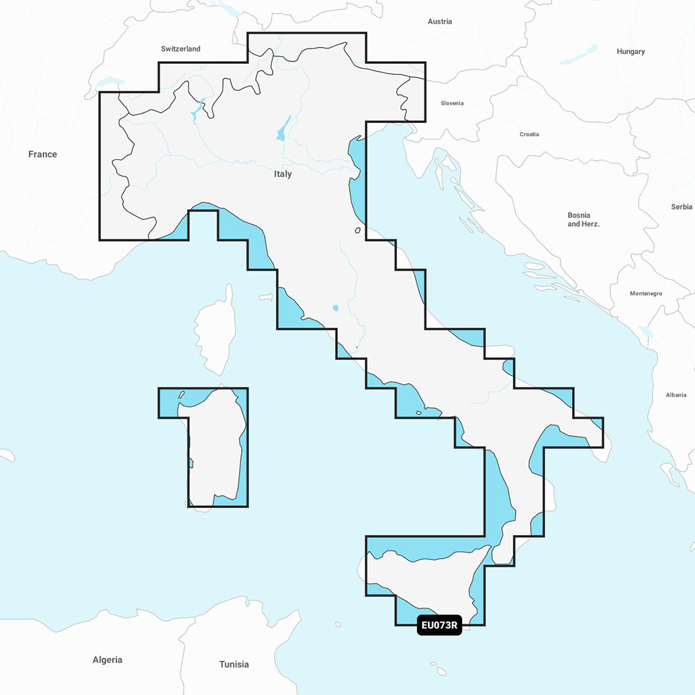 Garmin Navionics Inland Electronic Chart, Italy Lakes & Rivers — Quality Boat Parts
