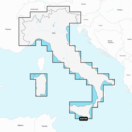 Garmin Navionics Inland Electronic Chart, Italy Lakes & Rivers — Quality Boat Parts