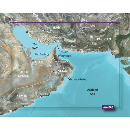 Garmin BlueChart g3 Vision HD Electronic Chart, VAW450S, The Gulf, Auto Guidance, 1 ft Contours, Depth Range Shading, Up to 10 Depth Ranges, MarinerEye and FishEye 3D Views, High-Resolution Satellite Imagery — Quality Boat Parts