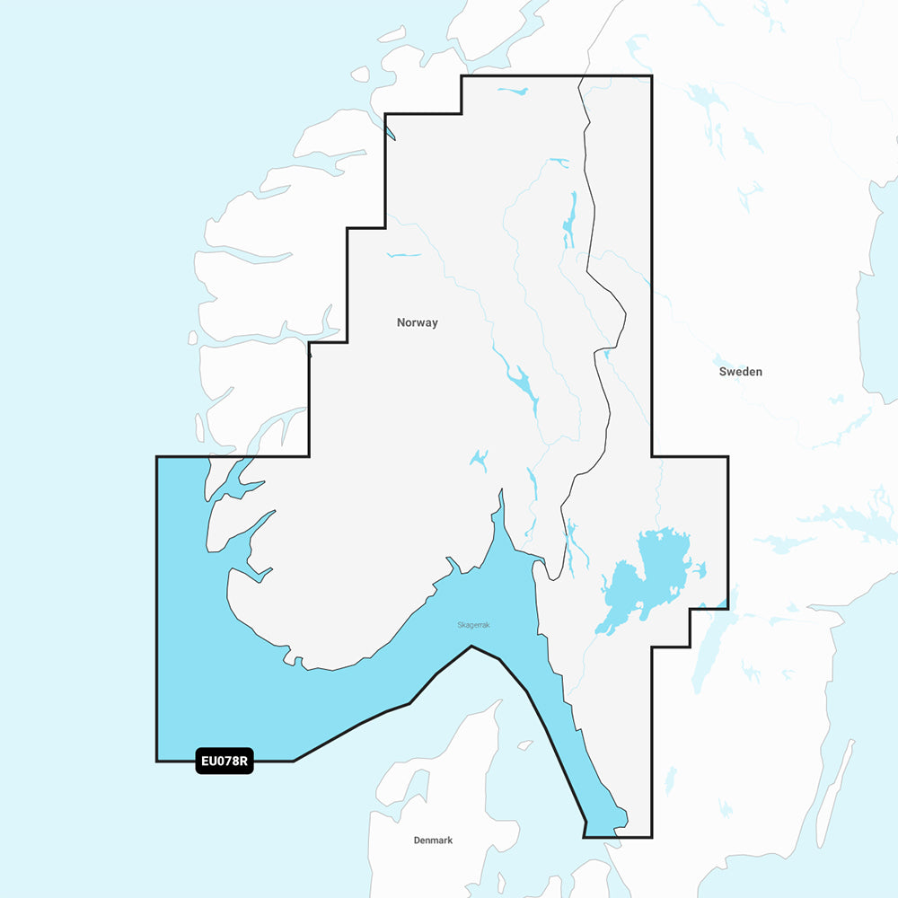 Garmin Navionics Marine Chart, EU078R, Oslo Skagerrak & Haugesund — Quality Boat Parts