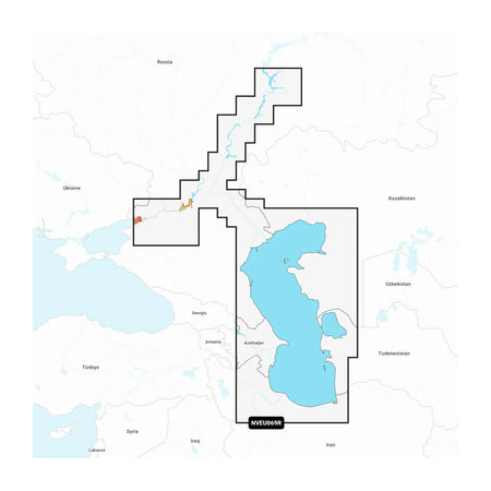 Garmin Navionics Marine Chart, Caspian Sea & Lower Volga River — Quality Boat Parts