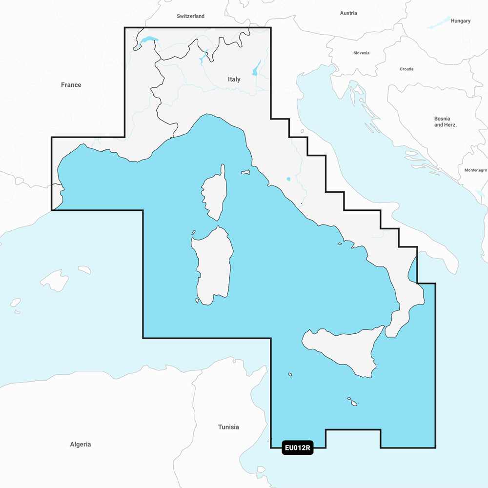 Garmin Navionics Mediterranean Sea Central & West Marine Chart, 1-Year Subscription — Quality Boat Parts