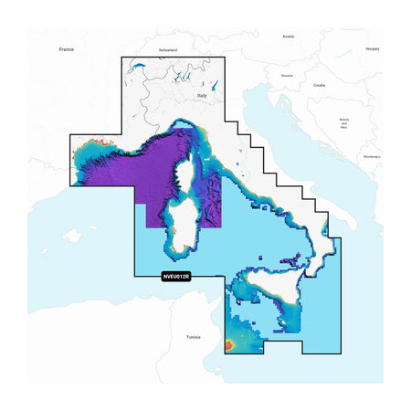 Garmin Navionics Mediterranean Sea Central & West Marine Chart, 1-Year Subscription — Quality Boat Parts