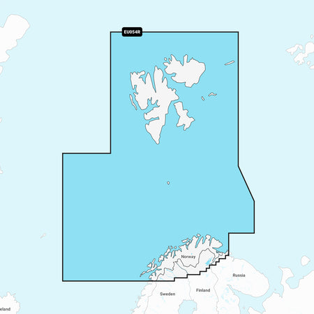 Garmin Navionics Marine Chart, Norway Vestfjorden to Svalbard — Quality Boat Parts