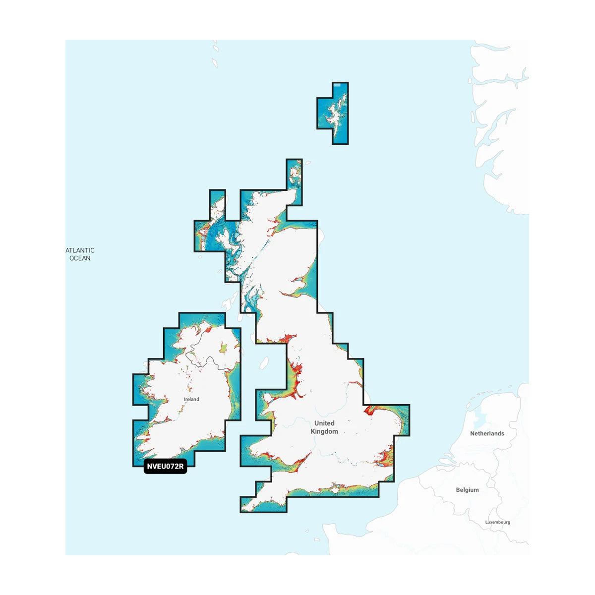 Garmin Navionics Inland Marine Chart, U.K. & Ireland Lakes & Rivers — Quality Boat Parts