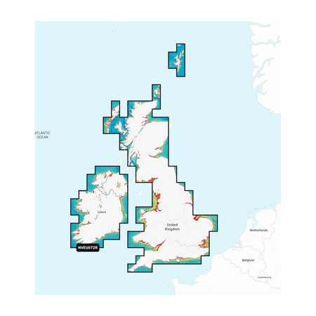 Garmin Navionics Inland Marine Chart, U.K. & Ireland Lakes & Rivers — Quality Boat Parts