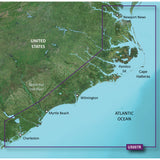 Garmin BlueChart g3 Vision HD Coastal Chart, VUS007R, Norfolk VA to Charleston SC — Quality Boat Parts