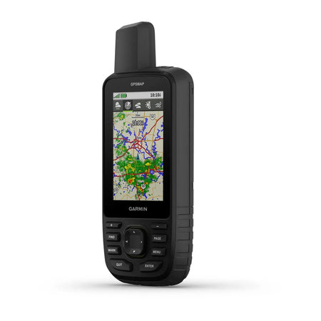 Garmin GPSMAP 67 Handheld GPS, Multi-Band GNSS, IPX7, 3 in Sunlight-Readable Color Display, Wi-Fi, Bluetooth, MOB Navigation — Quality Boat Parts